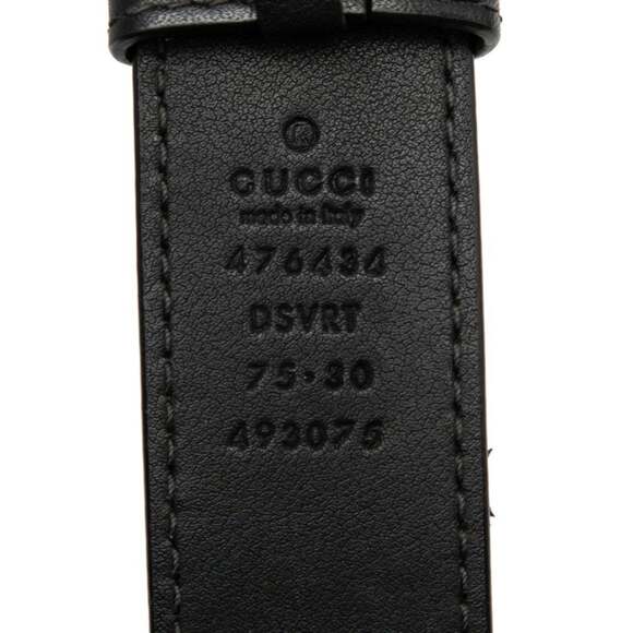 Gucci GG Marmont Quilted Body Bag/Waist Bag 476434 Black Leather Women's GUCCI - Picture 7 of 7